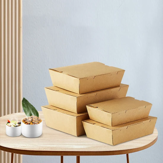창 테이크아웃 음식 포장을 가진 주문 크기 처분할 수 있는 굽기 디저트 수송용 포장 상자 종이 Kraft 상자